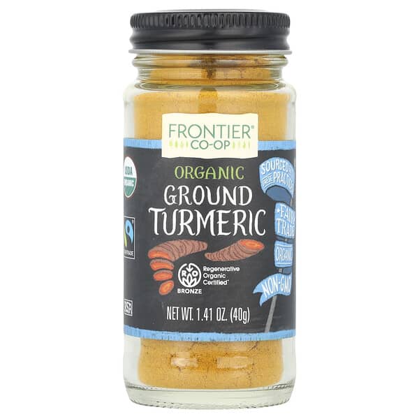Frontier Co-op, 유기농 울금 뿌리, 40g(1.41oz)