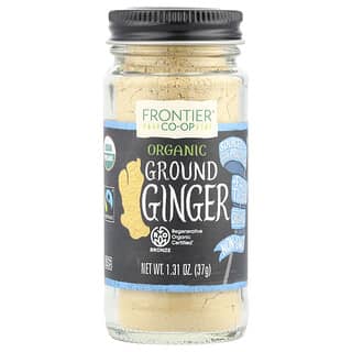 Frontier Co-op, Gengibre Orgânico Moído, 37 g (1,31 oz)