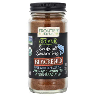 Frontier Co-op, Organic Seafood Seasoning, Blackened, 2.5 oz (72 g)
