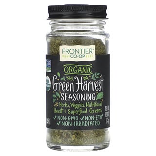 Frontier Co-op, Organic Green Harvest Seasoning, 1.5 oz (43 g)