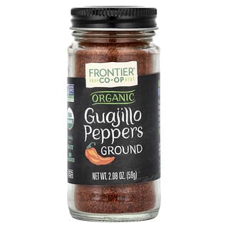 Frontier Co-op, Chiles guajillo orgánicos molidos, 59 g (2,08 oz)