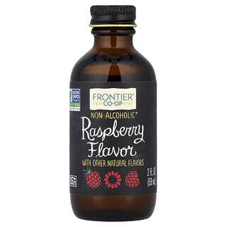 Frontier Co-op, Raspberry  Flavor, Non-Alcoholic, 2 fl oz (59 ml)