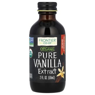 Frontier Co-op, Organic Pure Vanilla Extract, 2 fl oz (59 ml)