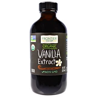 Frontier Co-op, Organic Vanilla Extract, 8 fl oz (237 ml)