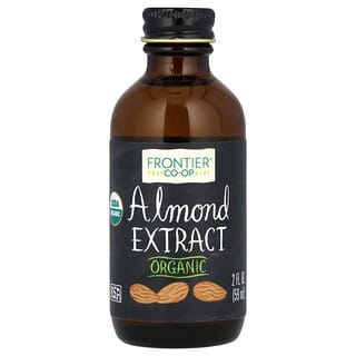 Frontier Co-op, Extracto de almendra orgánica, 2 fl oz (59 ml)