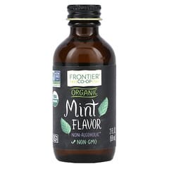 Frontier Co-op, Organic Mint Flavor, Non-Alcoholic, 2 fl oz (59 ml)