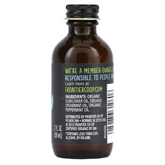 Frontier Co-op, Organic Mint Flavor, Non-Alcoholic, 2 fl oz (59 ml)