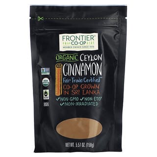 Frontier Co-op‏, Organic Fair Trade Ceylon Cinnamon, 5.57 oz (158 g)