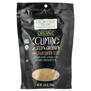 Frontier Co-op, Organic Cumin Seed, Ground, 5.61 oz (159 g)