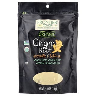 Frontier Co-op, Ekologisk ingefära, 4.09 oz (116 g)