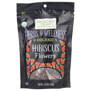 Frontier Co-op, Organic Hibiscus Flowers, 5.82 oz (165 g)