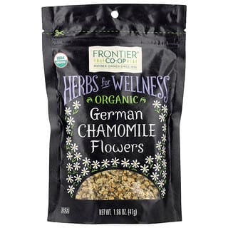 Frontier Co-op, Organic German Chamomile Flowers, 1.66 oz (47 g)