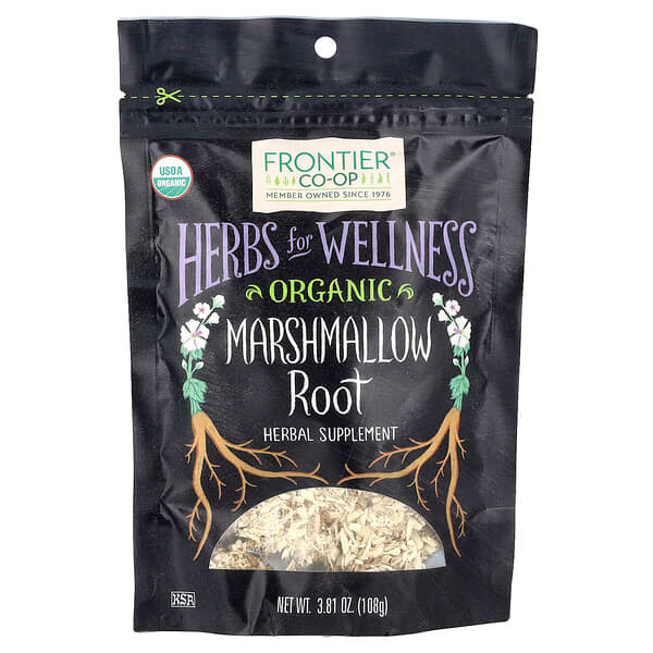 Frontier Co-op, Organic Marshmallow Root, 3.81 oz (108 g)