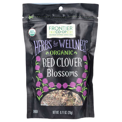 Frontier Co-op, Organic Red Clover Flowers, 0.71 oz (20 g)