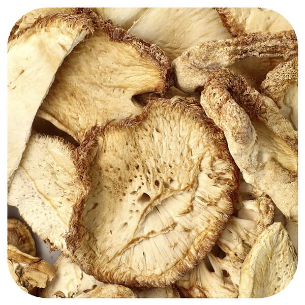 Organic Slices Dried Lion's Mane Mushrooms, 4 oz (113 g)
