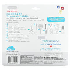 Fisher-Price, Grooming Kit, 0+ Months, 12 Piece Kit