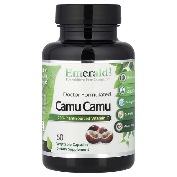 Emerald Laboratories, 카무카무, 베지 캡슐 60정(캡슐 1정당 500mg)