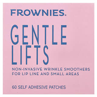 Frownies, Gentle Lifts, Pour lisser les rides du contour des lèvres et des petites zones, 60 patchs autocollants