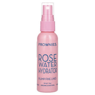 Frownies, Rose Water Hydrator, Hidratante de agua de rosas, 59 ml (2 oz)