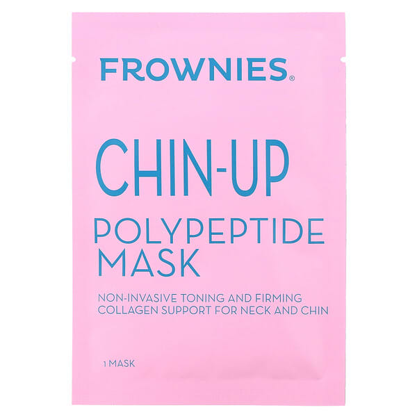Frownies, Chin-Up Polypeptide Beauty Mask, 1 Mask