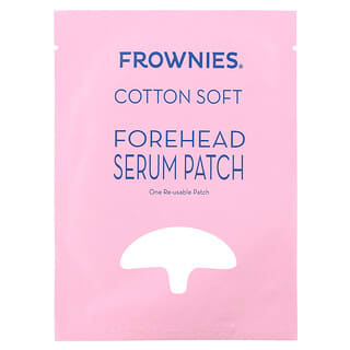 Frownies, Cotton Soft, Forehead Serum Patch, Stirn-Serum-Pflaster, 1 Pflaster