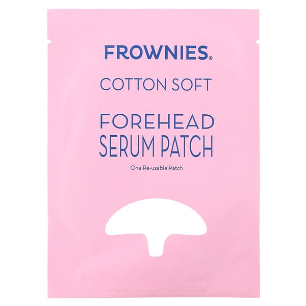 Frownies, Cotton Soft, Forehead Serum Patch, 1  Patch