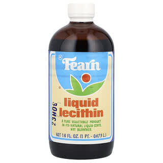 Fearn Natural Foods, Lecitina Líquida, 473 ml (16 fl oz)