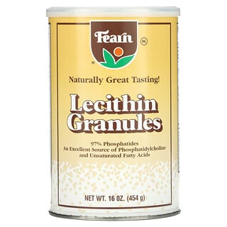 Fearn Natural Foods, Lecitina en gránulos, 16 oz (454 g)