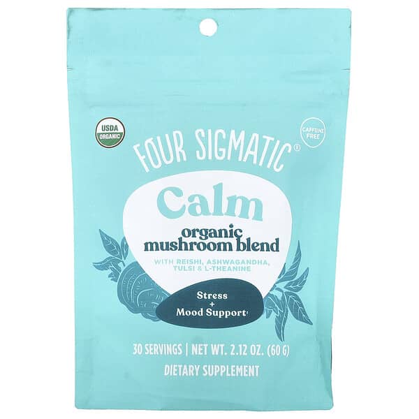 Four Sigmatic, 平衡，有机蘑菇混合物，无咖啡萃取，2.12 盎司（60 克）