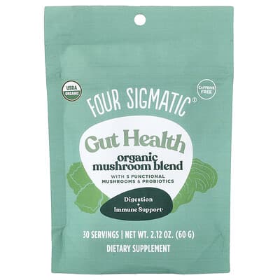Four Sigmatic, Protect, Organic Mushroom Blend, Caffeine Free, 60 g (2.12 oz)