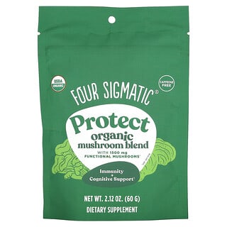Four Sigmatic, Protect, Mezcla de hongos orgánicos, 60 g (2,12 oz)