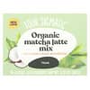 Think, Mezcla de matcha latte orgánico con hongos melena de león, 10 sobres, 6 g (0,21 oz) cada uno