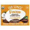 Four Sigmatic, Focus, 유기농 커피 라떼, 노루궁뎅이버섯 및 차가버섯 함유, 10팩, 각 6g(0.21oz)