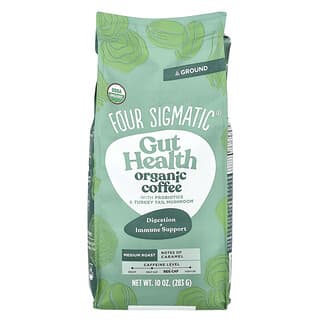 Four Sigmatic, 益生菌蘑菇咖啡粉，有助防御，中度烘焙，12 盎司（340 克）