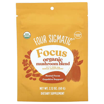 Four Sigmatic, Focus Strengthening Powder Blend, 2.12 oz (60 g)