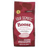 Boost Organic High Caf Coffee with L-Theanine & Cordyceps Mushroom, Ground, Dark Roast, 12 oz (340 g)