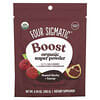 Boost, Organic Super Powder, Bio-Superpulver, koffeinfrei, Himbeere und Granatapfel, 140 g (4,94 oz.)