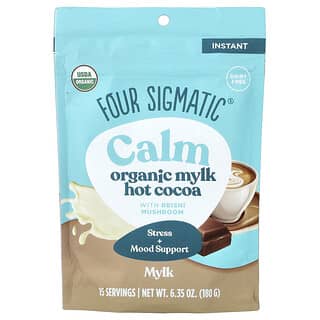 Four Sigmatic, Calm, Organic Mylk Hot Cocoa with Reishi Mushroom, 180 g