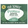 Four Sigmatic, Protect, Organic Elixir Mix With Chaga Mushroom & Eleuthero, 20 Packets, 0.1 oz (3 g) Each