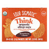 Four Sigmatic, Think, 유기농 일릭서 믹스, 노루궁뎅이버섯 및 홍경천 함유, 카페인 무함유, 20팩, 각 3g(0.1oz)