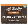 Four Sigmatic, Think, Instant Coffee Mix with Lion's Mane & Chaga Mushrooms, 10 Packets, 0.09 oz (2.5 g) Each