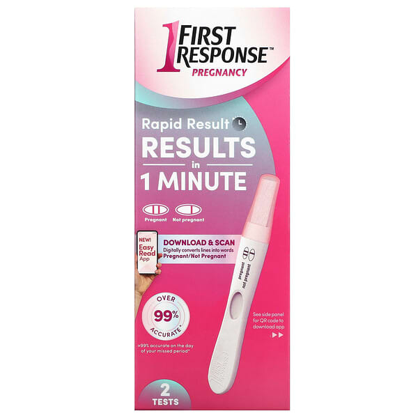First Response, Rapid Result Pregnancy Test, 2 Tests