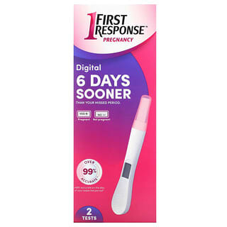 First Response, Digital Pregnancy Test, digitaler Schwangerschaftstest, 2 Tests