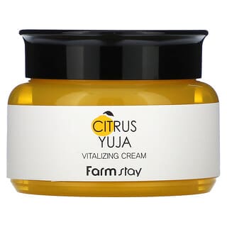 Farmstay, Citrus Yuja, восстанавливающий крем, 100 г (3,52 унции)
