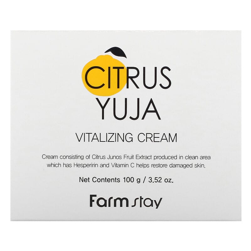 Citrus Yuja, Vitalizing Cream, 3.52 oz (100 g)