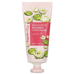 Farmstay, Pink Flower Blooming Hand Cream, Water Lily, 3.38 fl oz (100 ml) (Discontinued Item) 