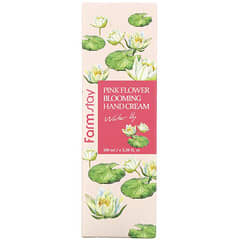Farmstay, Pink Flower Blooming Hand Cream, Water Lily, 3.38 fl oz (100 ml) (Discontinued Item) 