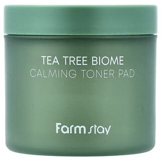 فارمستي‏, Tea Tree Biome ، وسادة تونر مهدئة ، 4.73 أونصة سائلة. أونصة. (140 مل)