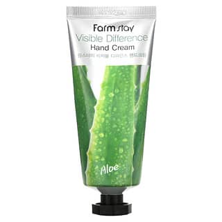 Farmstay (فارمستي)‏, Visible Difference Hand Cream, Aloe, 3.52 oz (100 g)