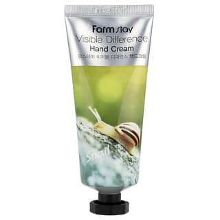 Farmstay, Visible Difference Hand Cream, Snail, 3.52 oz (100 g)